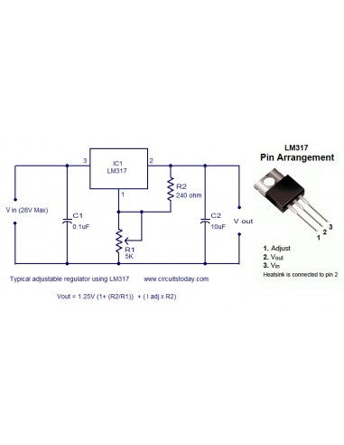 LM337 - 1.2V-37V