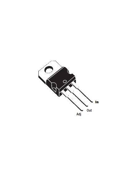 LM337 - 1.2v-37v - Integrāls sprieguma stabilizators