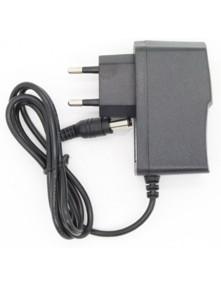 AC 100V-240V - DC 9V, 1A, 5,5mm x 2,1mm