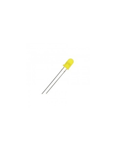LED YELLOW - 3mm 20mA 1.9V-2.1V