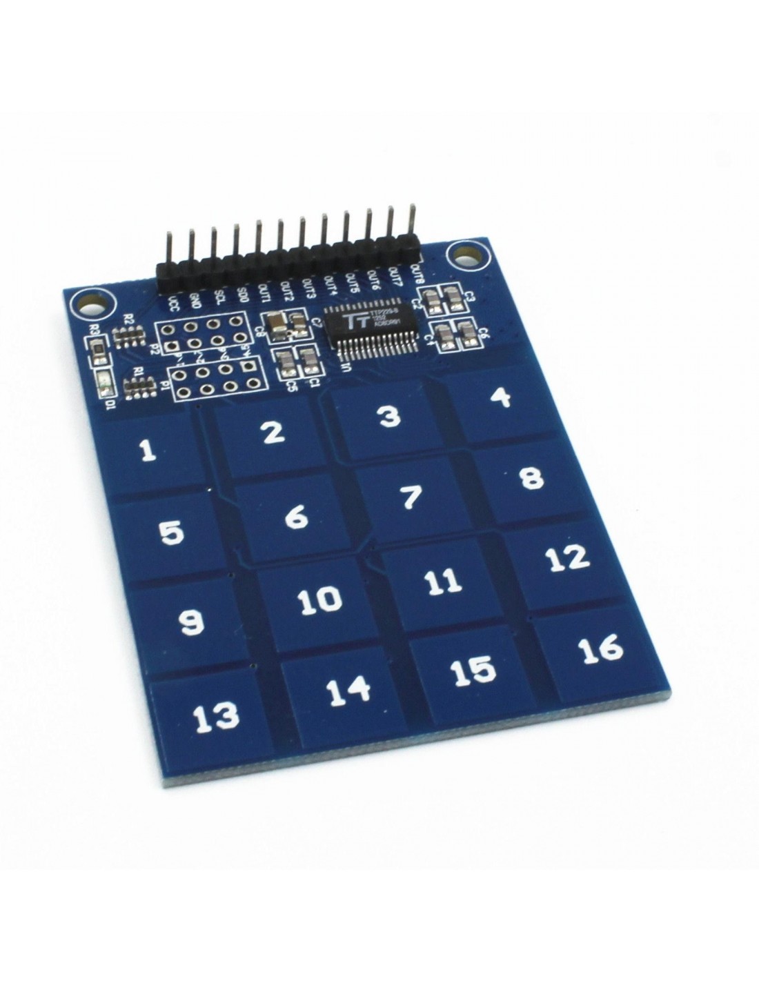 16 Channel 4 X 4 Touch Sensor Module TTP229 Capacitive Sensor for Arduino 