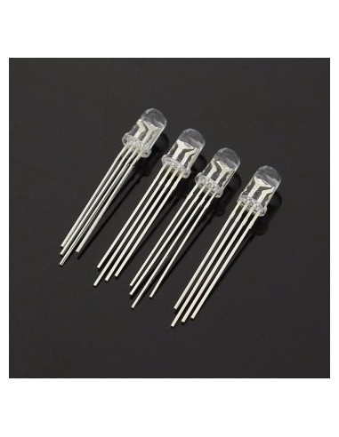 LED RGB - 5mm 20mA 3.0V (Cathode)