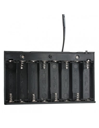 8 x AA Batteries Holder (DC2.1) 12V ON/OFF