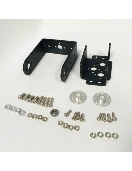 2 DOF Long Pan and Tilt Servos Bracket