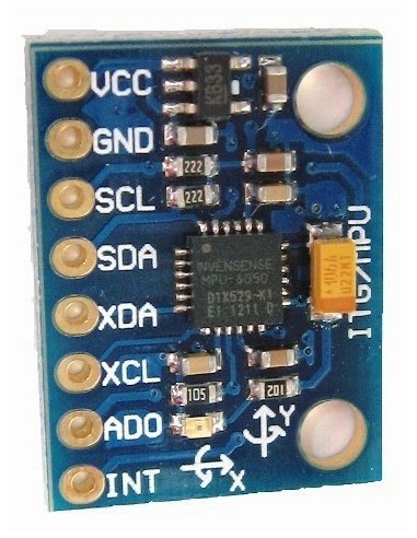 GY-521 - 3 Axis Gyroscope + Accelerometer MPU-6050