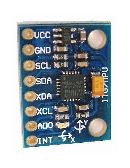 GY-521 - 3 Axis Gyroscope + Accelerometer MPU-6050