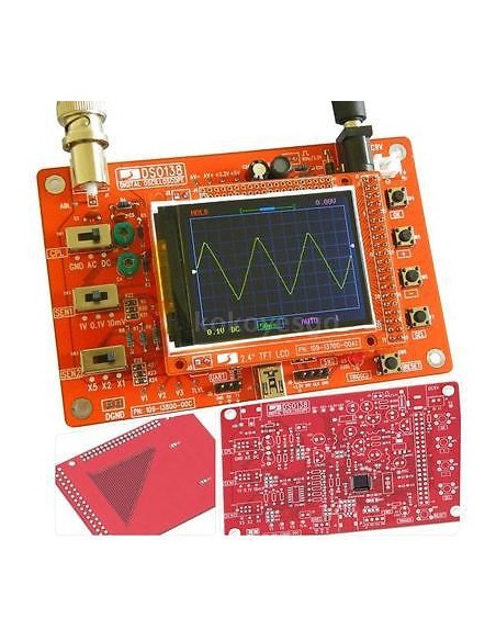 Цифровой осциллограф DSO138 (без SMD)