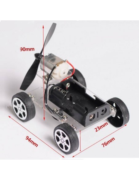Mini Wind Car DIY 