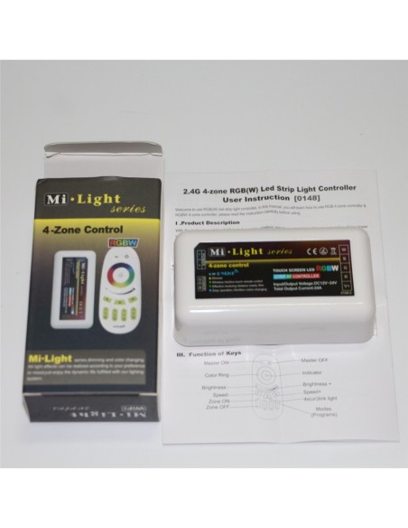 4-Zone Control RGBW Mi Light