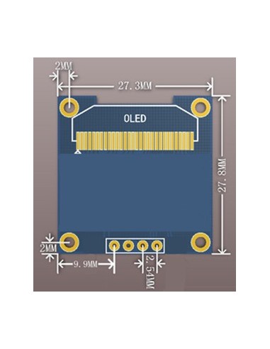 128X64 OLED LCD Display (I2C)
