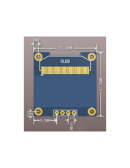 128X64 OLED LCD Display (I2C)
