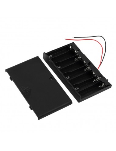 8 x AA Batteries Holder (DC2.1) 12V ON/OFF