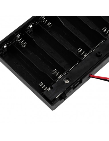 8 x AA Batteries Holder (DC2.1) 12V ON/OFF