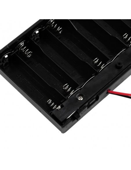 8 x AA Batteries Holder (DC2.1) 12V ON/OFF