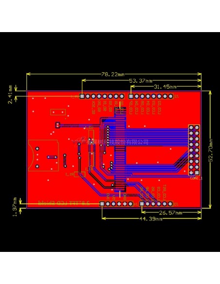 2.6" 240x320 Touch TFT LCD For UNO Mega2560
